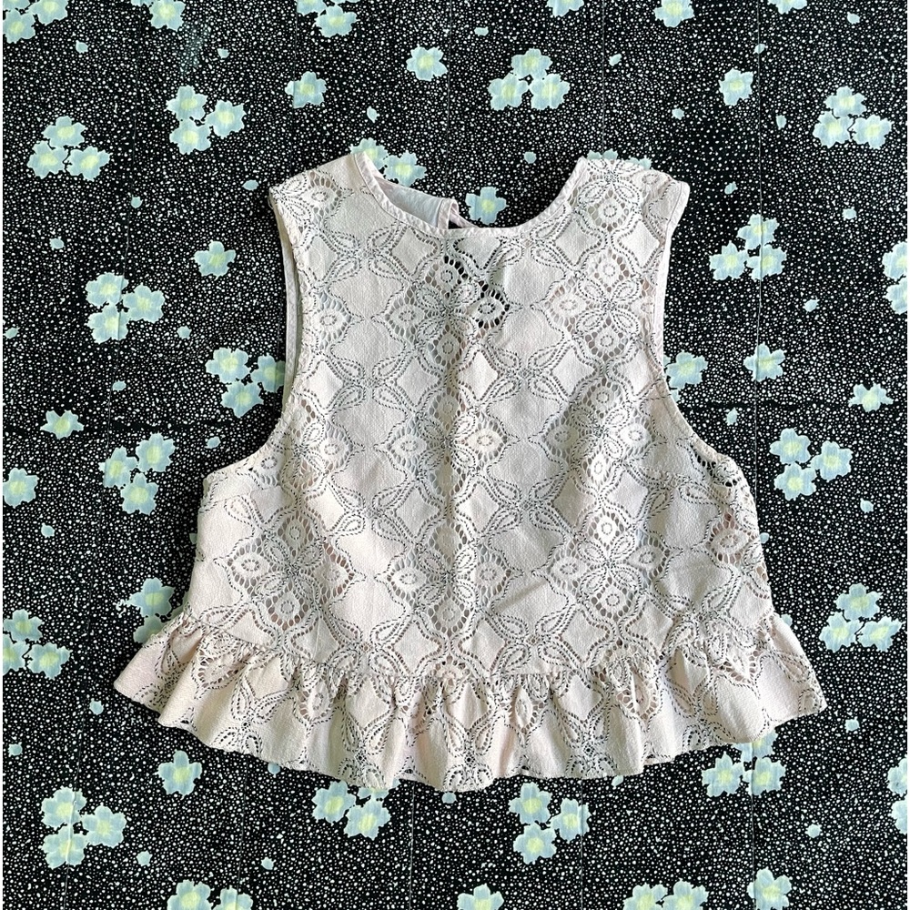 Light pink cotton tank